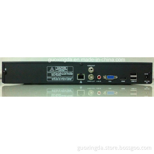 4CH 720p P2p HD NVR with Cloud Technology